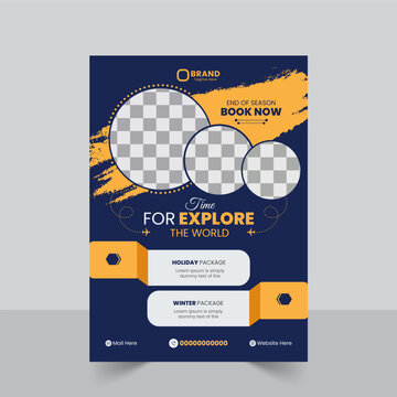 Travel Flyer Design Template