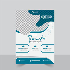 Travel Flyer Design Template