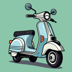scooter 50's 01