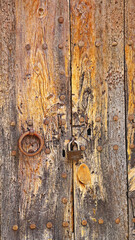 Detalle puerta para fondos y texturas
