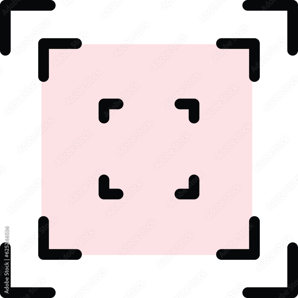 Poster code scanner icon outline vector. scan qr. bar label color flat
