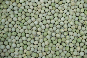 Pea seeds , top down view ,Pea Protein