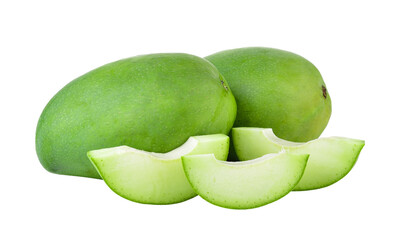 green mango on transparent png
