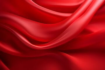 Obraz premium red silk texture