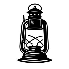 Lantern vintage vector