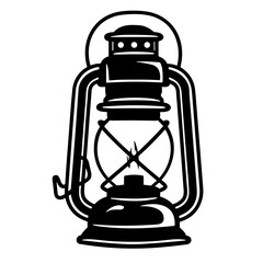 Lantern vintage vector