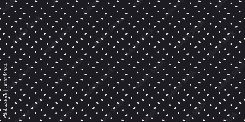 Poster white flakes, vector and seamless. black background and identical flakes. for printing and applying 