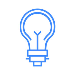 Fototapeta premium Light Bulb Icon Design