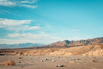landscape in the desert
