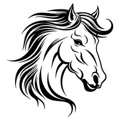 Horse svg, horse head svg, Horses pony cute, beautiful horse svg, Horse Silhouettes, Horse Face SVG, Farm SVG, Horse race svg, Horse Svg, Equestrian T Shirt Design Svg, Farm Animal Clipart
