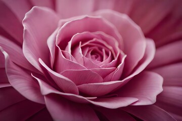pink rose isolated on white background, created using AI tool
