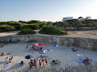 Il mare del Salento visto dai gabbiani