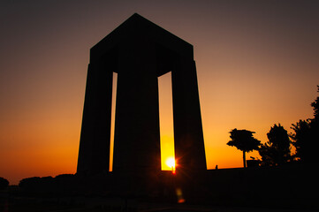 Çanakkale Martyrs' Monument. Canakkale, Turkey.