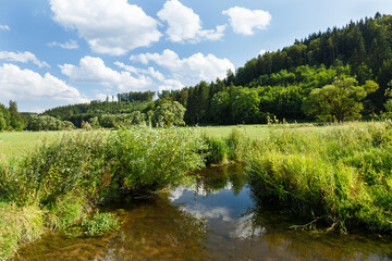 Naturschutzgebiet Fehlatal bei Neufra Hohenzollern im Landkreis Sigmaringen