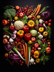 Assorted Colorful and Fresh Vegetables