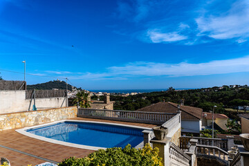 swimming pool in the resort