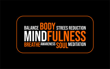 Concept of mindfulness, spirituality, awareness, balance and relaxation, Holiday concept. Template for background