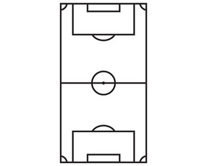 Football Ground Outline