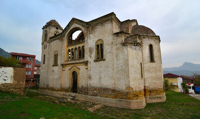 Fototapeta na wymiar Aya Yorgi Church, located in Osmaneli, Turkey, was built in 1878.