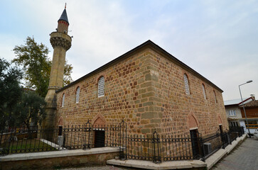 Rustem Pasha Mosque, located in Osmaneli, Turkey, was built in the 16th century.
