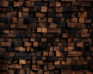 wood wall tiled background