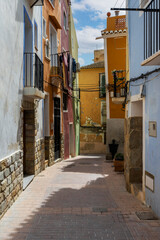 Fototapeta na wymiar Small village of Villajoyosa, Spain