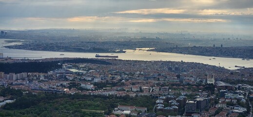 A gorgeous view of Bosphorus