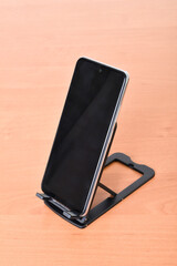 Desktop Cell Phone Stand close up