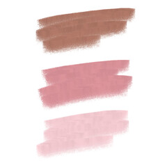 Brushstroke painting pink pastel soft color, pink watercolor brush art, paintbrush pink strip paint