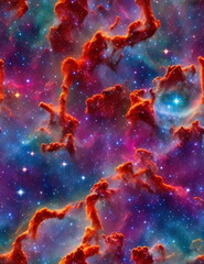 space nebula space,generative ai
