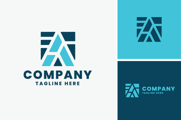 Fototapeta premium Activisa Letter A Logo 