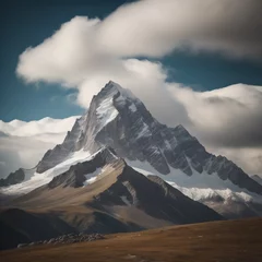 Fototapete Alpen landscape in the himalayas