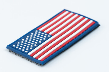 American flag tag