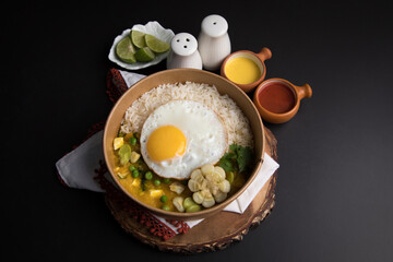 Obraz na płótnie Canvas Food buffet peruvian table Assorted dishes gourmet cuisine Peru traditional 