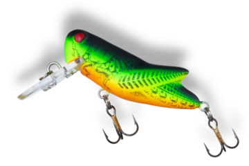 Crankbait that looks like a grasshopped