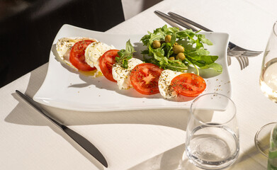 caprese italian dish