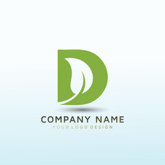 medical letter D vector logo design