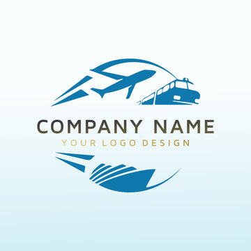 Wholesale equipment and supplies. Logistics in import and export logo