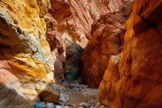 Detail, The Coloured Canyon, near Nuweiba, Sinai, Egypt