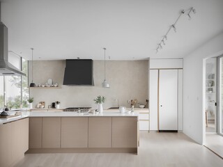 Sleek Simplicity: Step into the Scandinavian Modern Kitchen of Your Dreams!