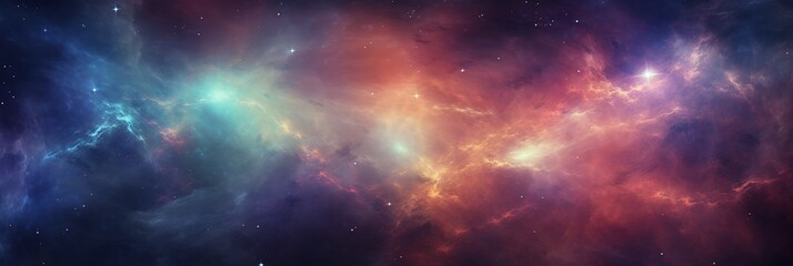 Fototapeta premium Abstract colorful space galaxy cloud nebula. Universe science astronomy. Supernova background wallpaper