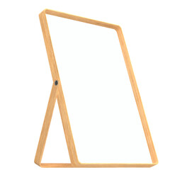 3D rendering illustration of a table mirror