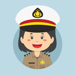 Avatar of Indonesian Police Character