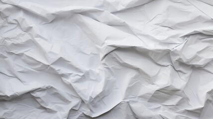 Obraz premium Crumpled paper texture close-up, abstract background, ai generated