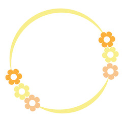 Circle Border Frame Element