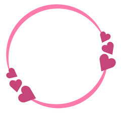 Circle Border Frame Element