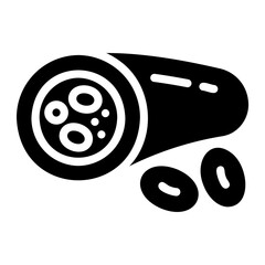 blood cells Solid icon
