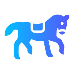 horse gradient icon