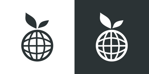 Global environment icon set