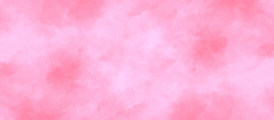 Abstract pink watercolor background .hand painted vector illustration .gradient pink texture background .Soft pink grunge background frame.	